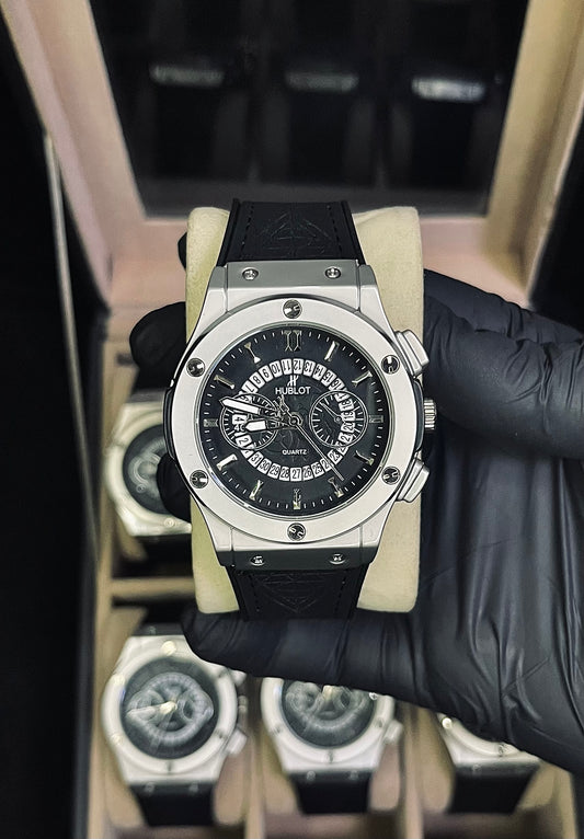 Men's Classic Fusion Style Watch – Premium Black Dial | Free Home Delivery