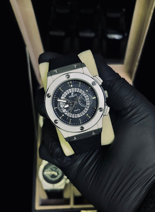 Men's Classic Fusion Style Watch – Premium Black Dial | Free Home Delivery